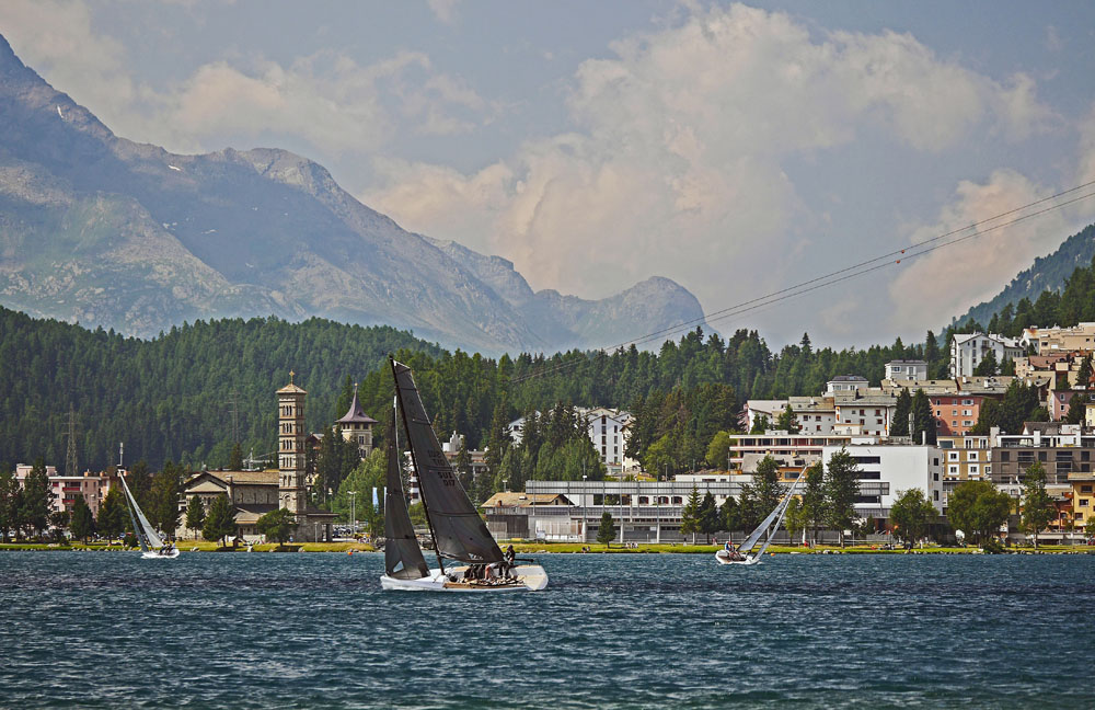 sailing in front of st moritz 2641271